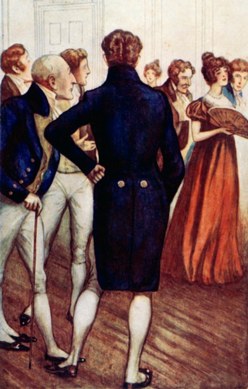 Illustrazione per Ragione e sentimento di Jane Austen da Arthur Wallis Mills
