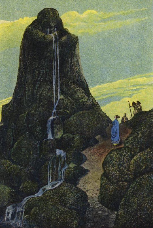 Niobe trasformata nella Roccia Piangente da Artus Scheiner