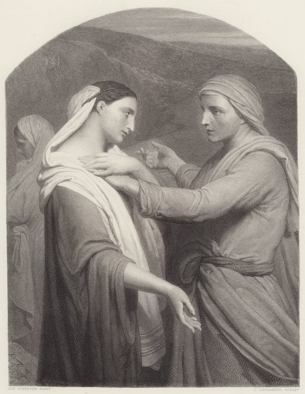 Ruth e Naomi da Ary Scheffer