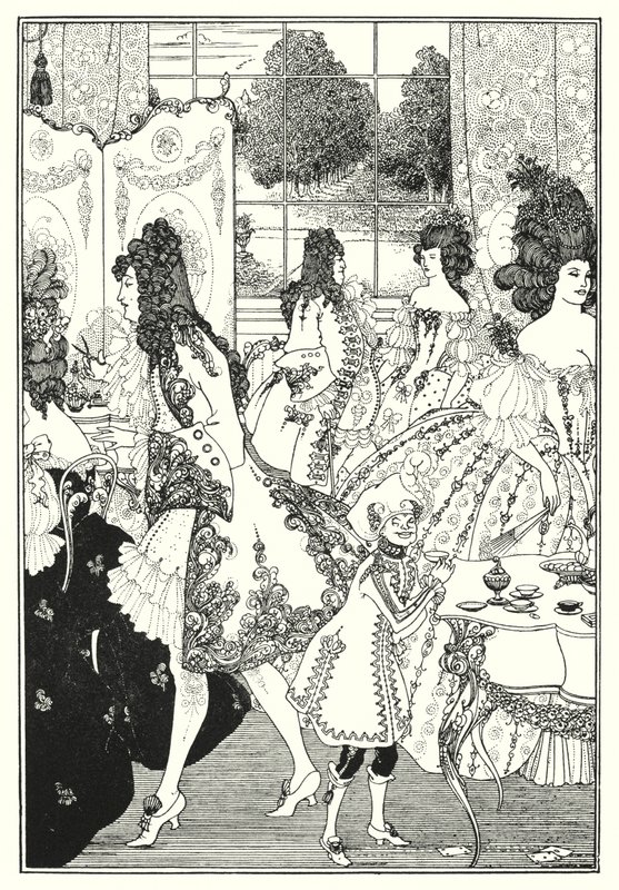 Il ricciolo rapito da Aubrey Beardsley