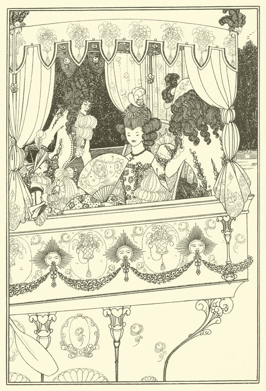 La chiatta (litografia) da Aubrey (after) Beardsley