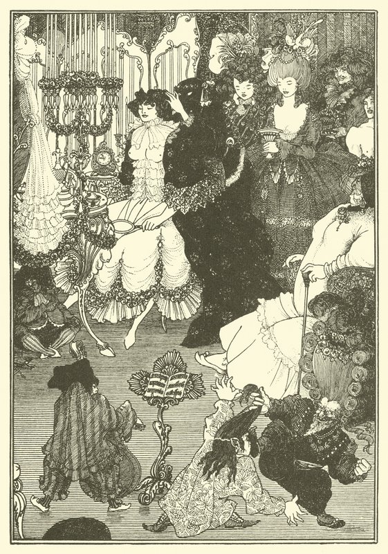 La toilette di Elena da Aubrey (after) Beardsley