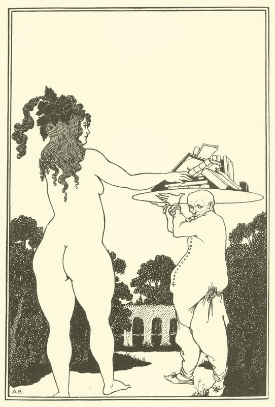 Ex Libris da Aubrey Beardsley