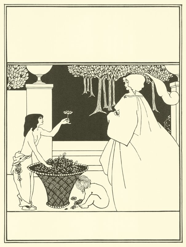 Copertina, The Yellow Book da Aubrey Beardsley