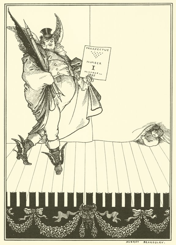 Prospetto del Design del Savoy da Aubrey Beardsley