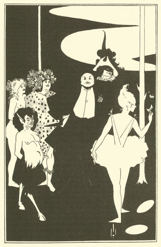 Frontespizio, Plays by John Davidson, 1893 da Aubrey Beardsley