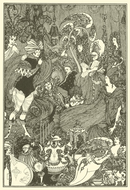 La Grotta della Milza da Aubrey Beardsley