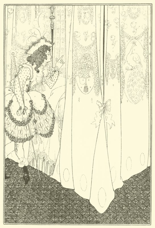 Il Sogno da Il Ricciolo Rapito da Aubrey Beardsley