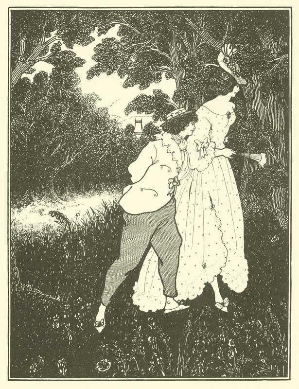 I Tre Musicisti da Aubrey Beardsley