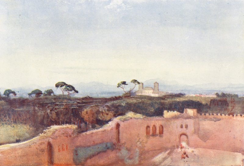 Roma: Villa Borghese da un tetto da Aubrey Waterfield