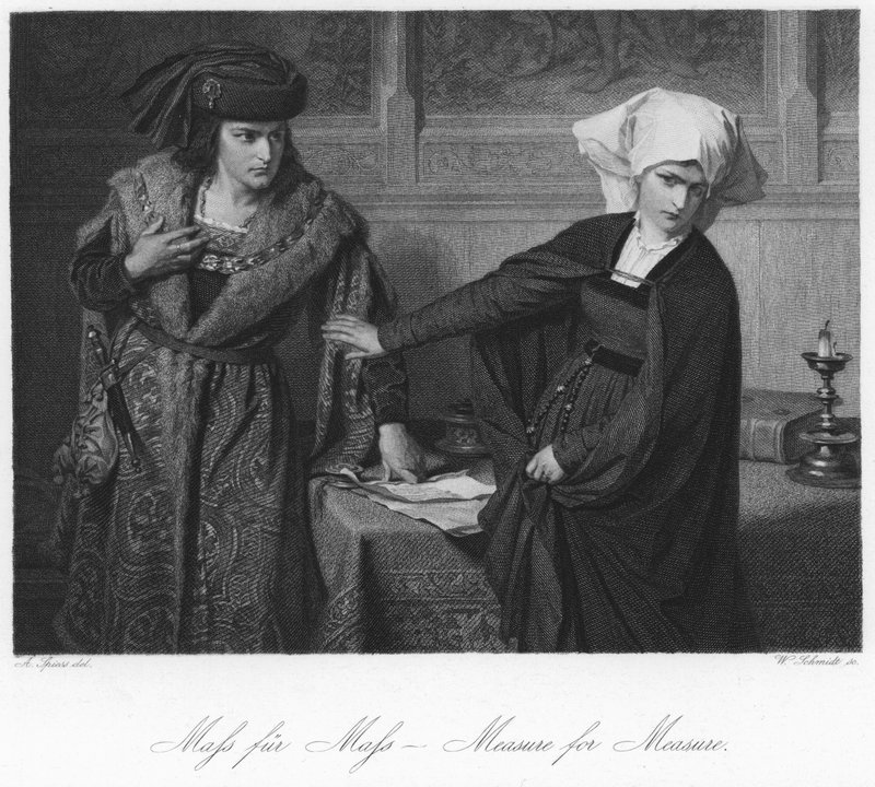 Scena da Misura per Misura da August Spiess
