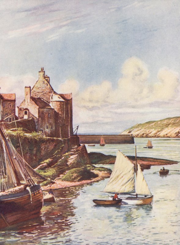Francia: Il Porto di Conquet da Auguste Gerardin