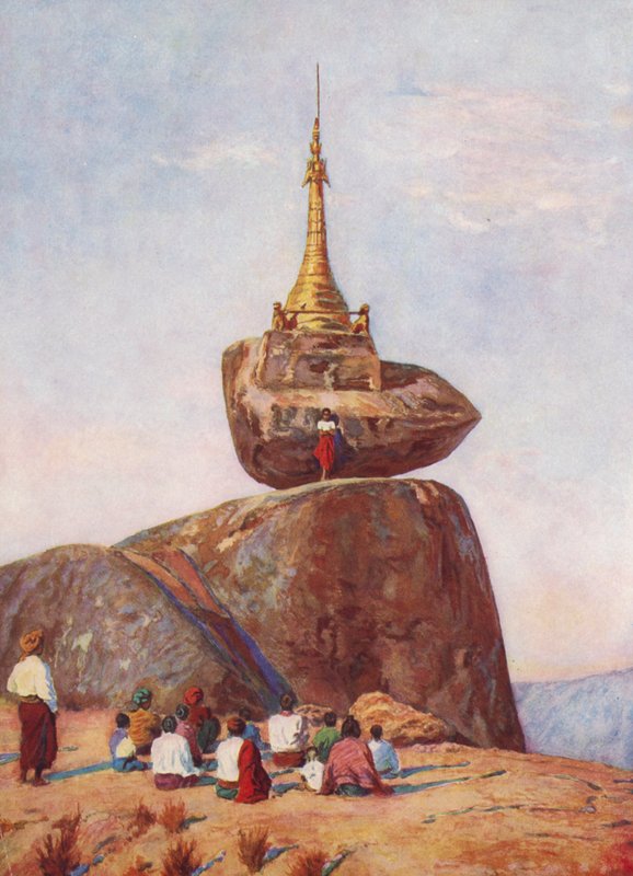 La Pagode Sampan, Birmania da Auguste Gerardin