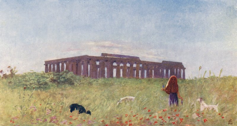 Basilica di Paestum da Augustine Fitzgerald