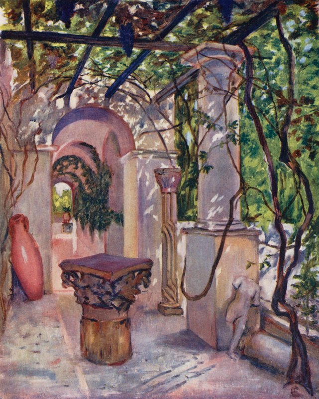 Villa Munthe, Anacapri da Augustine Fitzgerald