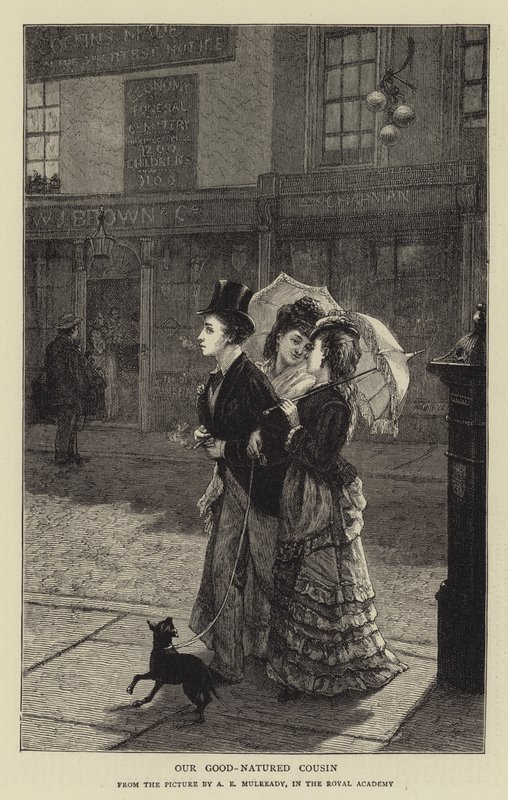 Il nostro cugino di buon cuore da Augustus Edward Mulready