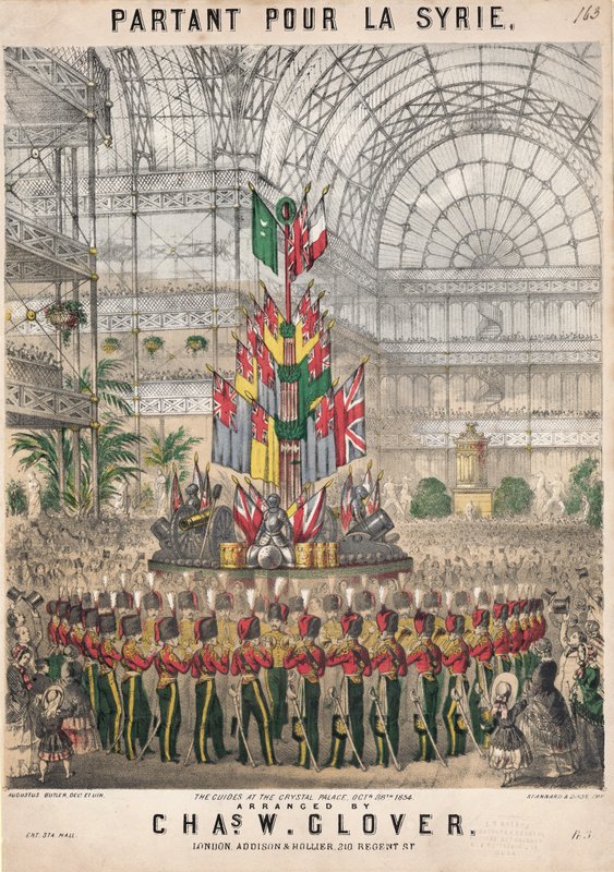 Partenza per la Siria. Crystal Palace, 28 ottobre 1854 da Augustus Butler