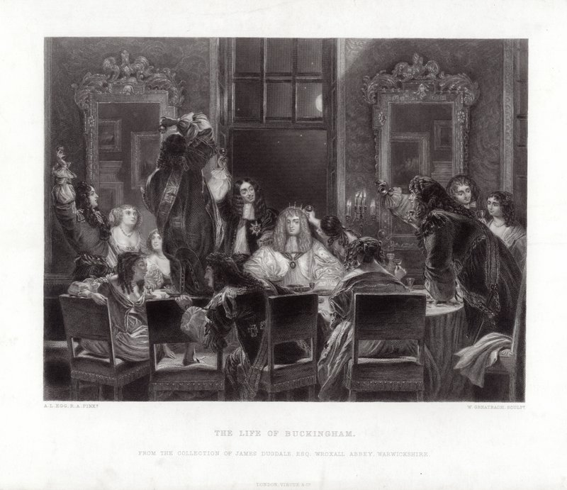 George Villiers, Duca di Buckingham da Augustus Leopold Egg