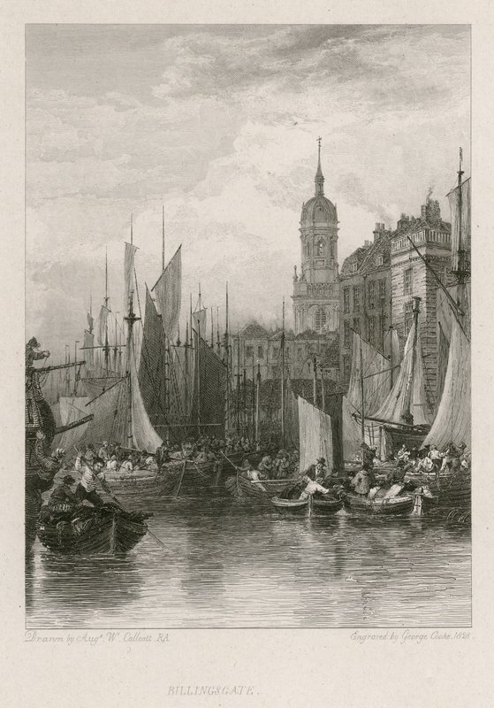 Billingsgate da Augustus Wall Callcott