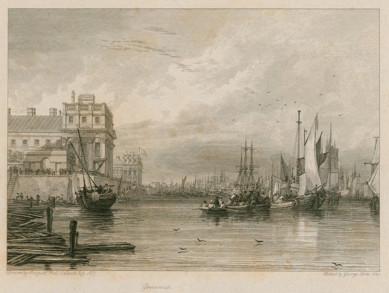 Greenwich, Londra da Augustus Wall Callcott