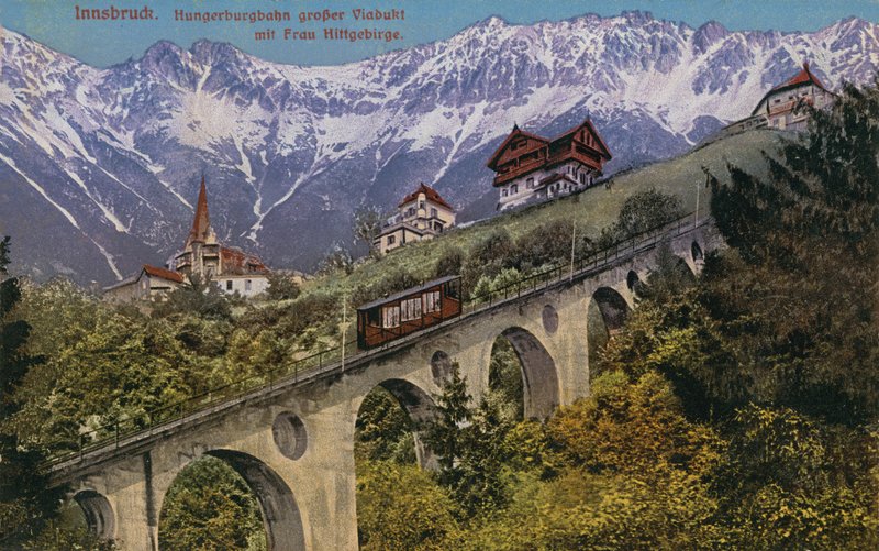 Innsbruck - funicolare e viadotto da Austrian Photographer