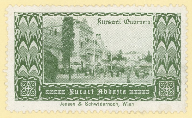 Kursaal Quarnero, resort di Abbazia (Opatija) da Austrian School