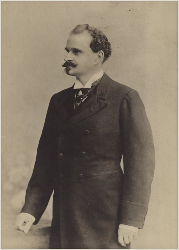 Ritratto di Eduard Strauss da Austrian School