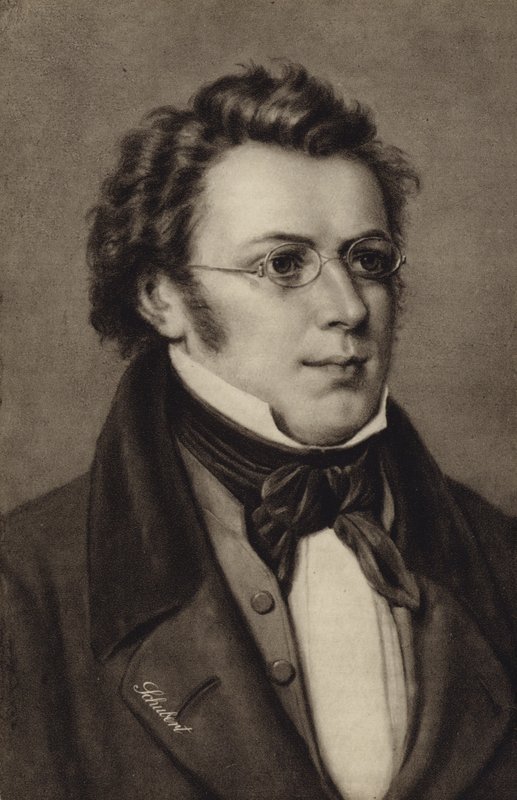 Ritratto di Franz Schubert da Austrian School
