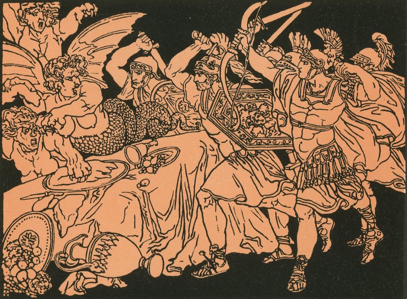 Le Arpie da Bartolomeo Pinelli