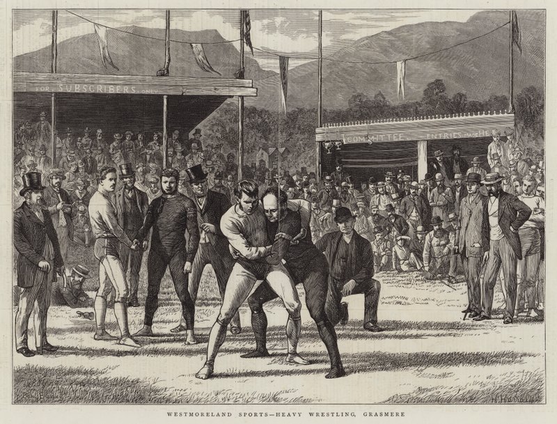 Sport di Westmoreland, Lotta Pesante, Grasmere da Basil Bradley