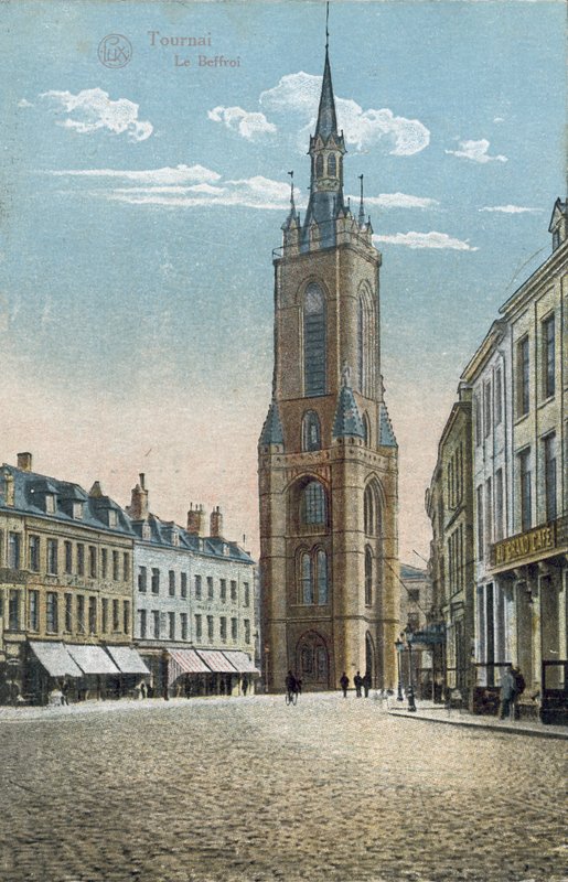 Tournai: il Belfry (foto a colori) da Belgian Photographer