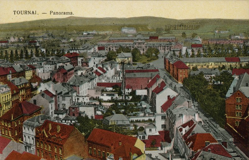 Tournai: Panorama (foto a colori) da Belgian Photographer