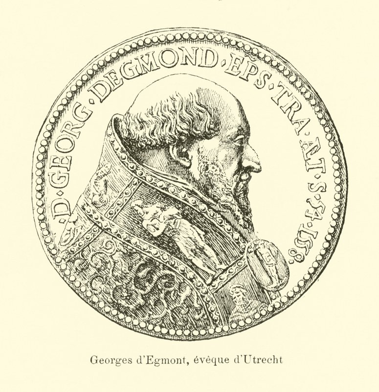 George van Egmond, Vescovo di Utrecht da Belgian School