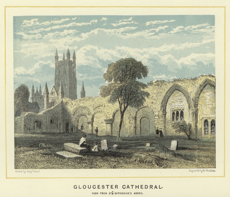 Cattedrale di Gloucester, vista dall