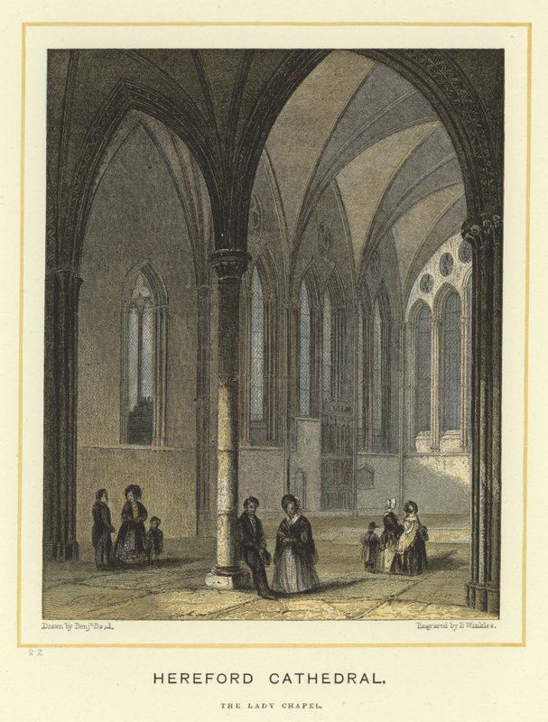 Cattedrale di Hereford, la Cappella della Madonna da Benjamin Baud