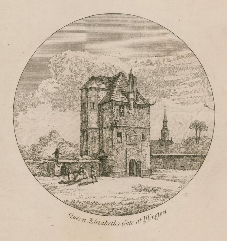 Porta della Regina Elisabetta a Islington, Londra da Benjamin Green