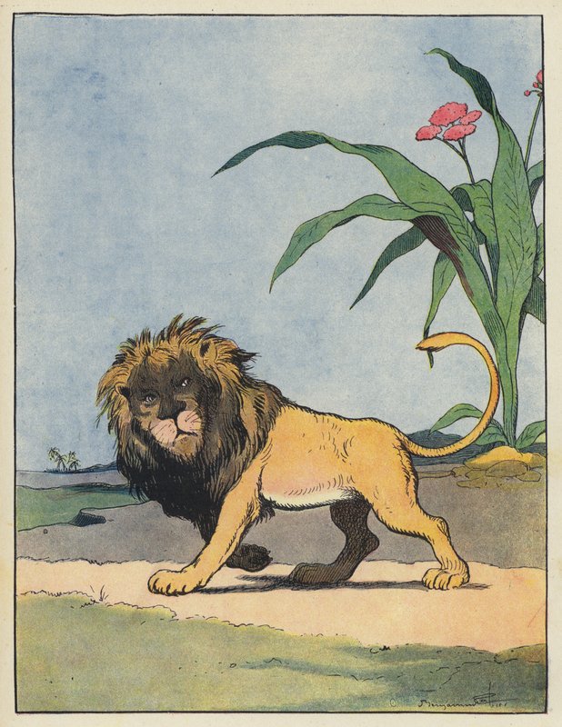 Leone da Benjamin Rabier
