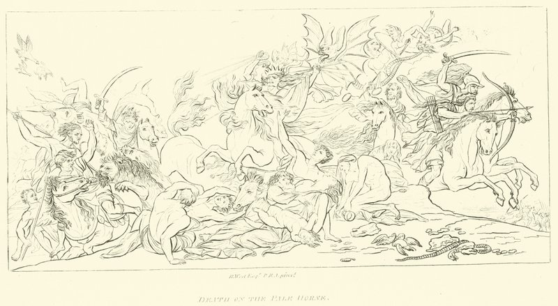 Morte del cavallo pallido da Benjamin after West