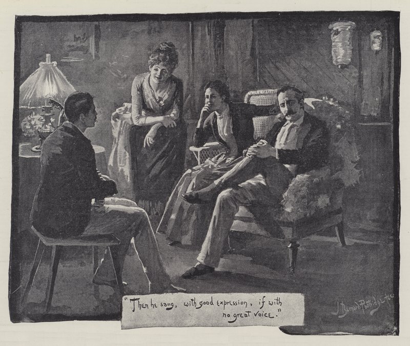Le Strane Avventure di una Casa-Galleggiante, di William Black da Bernard Partridge