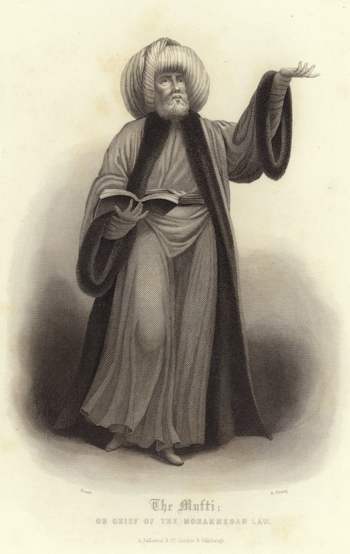 Il Mufti o Capo della Legge Maomettana da Bernard Picart