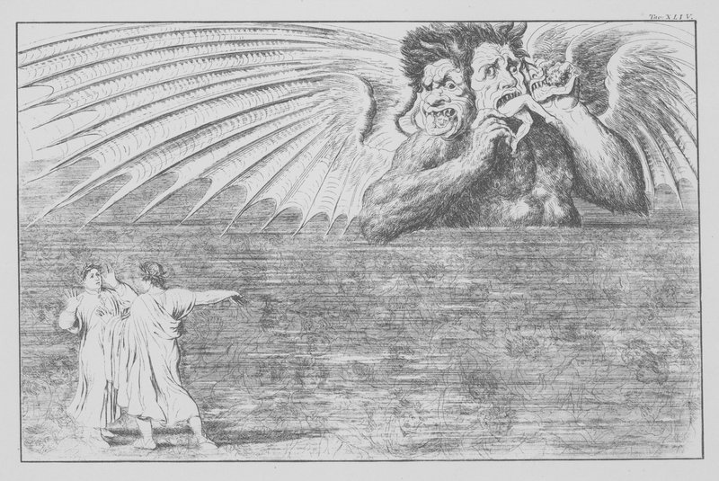 La Divina Commedia di Dante, Inferno, Tavola XLIV da Bernhard Schuler