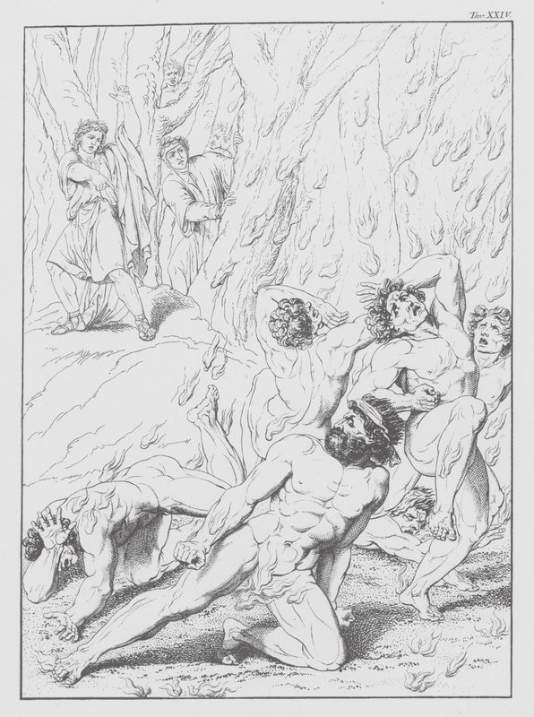 La Divina Commedia di Dante, Inferno, Tavola XXIV da Bernhard Schuler