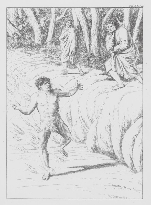 La Divina Commedia di Dante, Inferno, Tavola XXVII da Bernhard Schuler