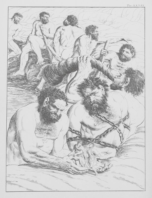La Divina Commedia di Dante, Inferno, Tavola XXXIX da Bernhard Schuler