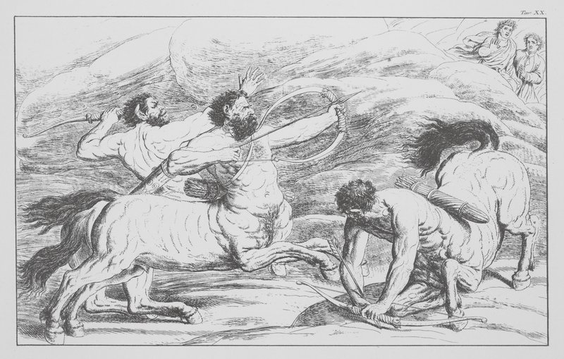 La Divina Commedia di Dante, Inferno, Tavola XX da Bernhard Schuler