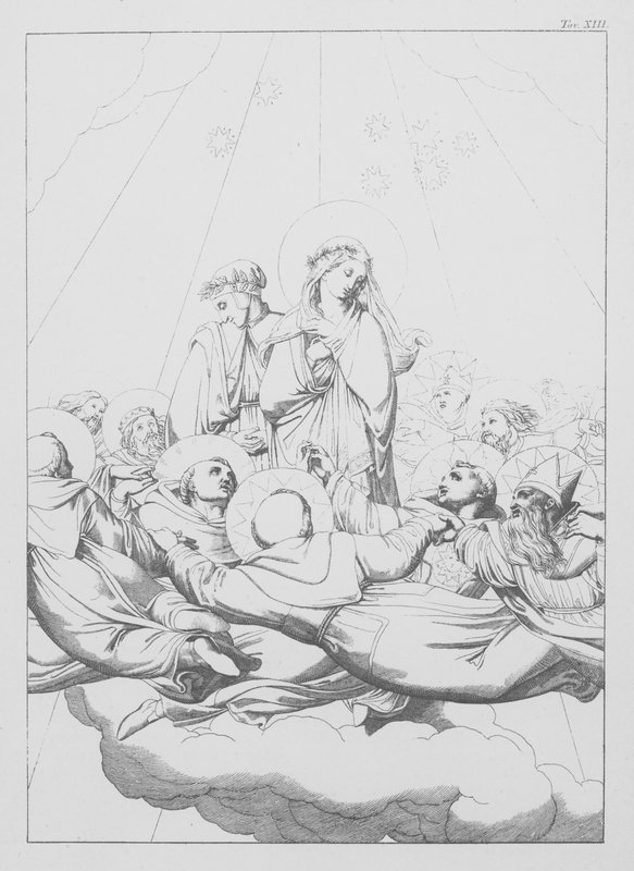 La Divina Commedia di Dante, Paradiso, Tavola XIII da Bernhard Schuler