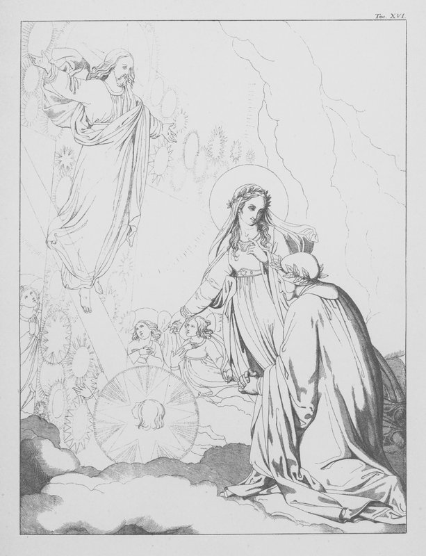 Divina Commedia di Dante, Paradiso, Tavola XVI da Bernhard Schuler