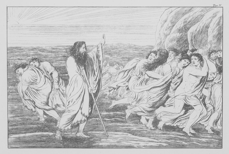 La Divina Commedia di Dante, Purgatorio, Tavola V da Bernhard Schuler