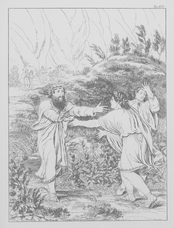 La Divina Commedia di Dante, Purgatorio, Tavola XII da Bernhard Schuler