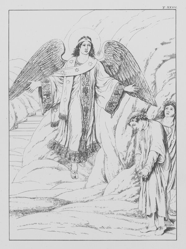 La Divina Commedia di Dante, Purgatorio, Tavola XXIII da Bernhard Schuler
